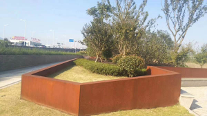 任县耐候钢挡土墙